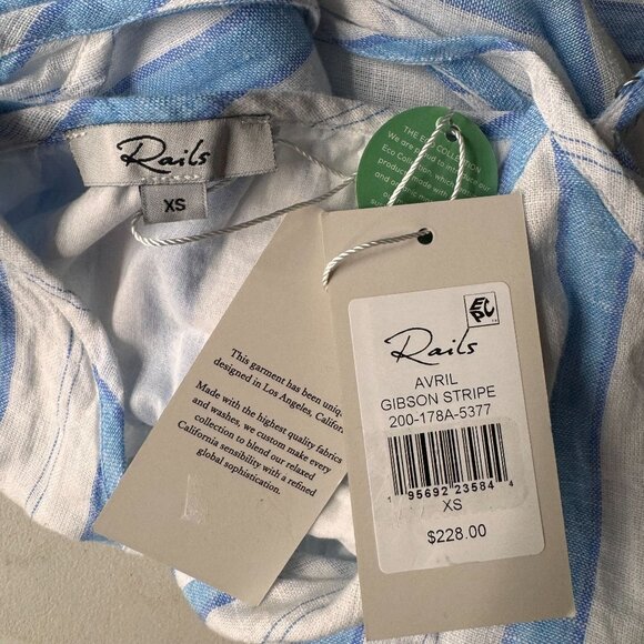 Rails Avril Dress‎ Gibson Stripe XS - Picture 6 of 6